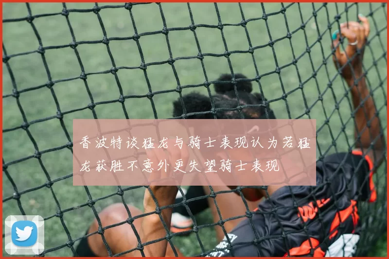 香波特谈猛龙与骑士表现认为若猛龙获胜不意外更失望骑士表现